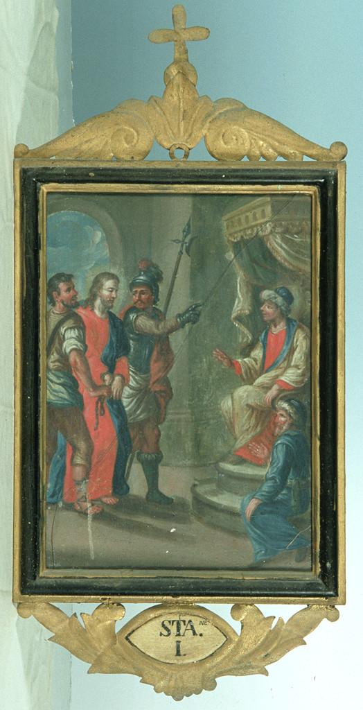 cornice, serie - manifattura ferrarese (seconda metà sec. XIX)