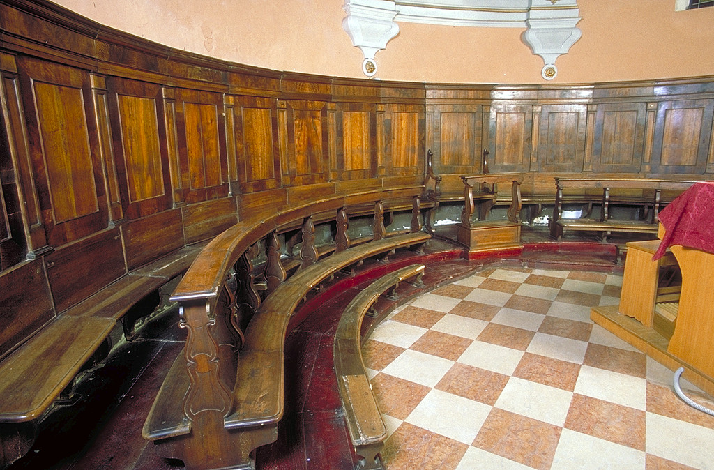 stalli del coro - manifattura ferrarese (fine sec. XVIII)