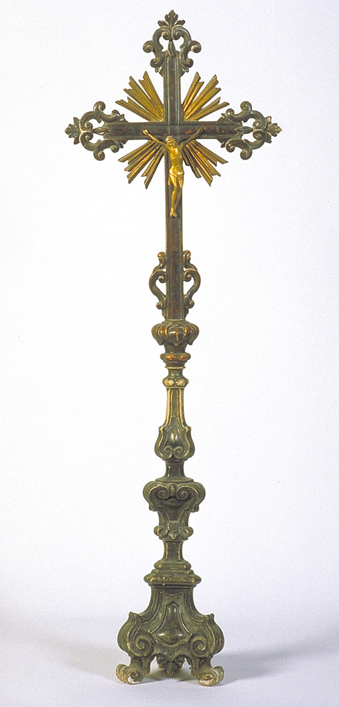 croce d'altare - manifattura ferrarese (seconda metà sec. XVIII)
