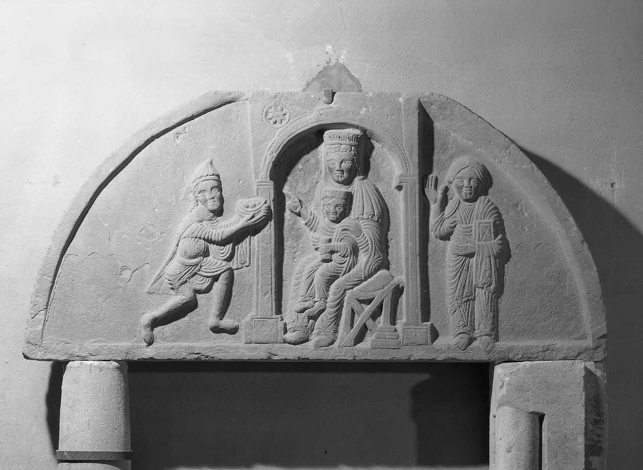 Madonna con Bambino (rilievo) - bottega bizantina (?) (sec. XI)