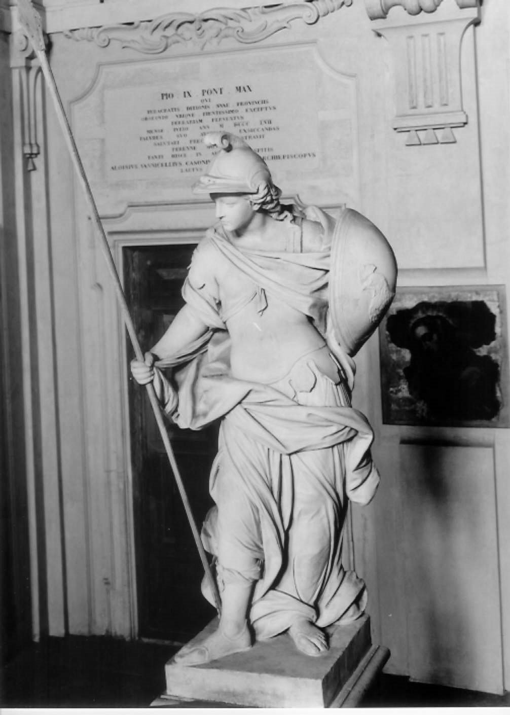 Vigilanza (statua) di Ferreri Andrea (sec. XVIII)
