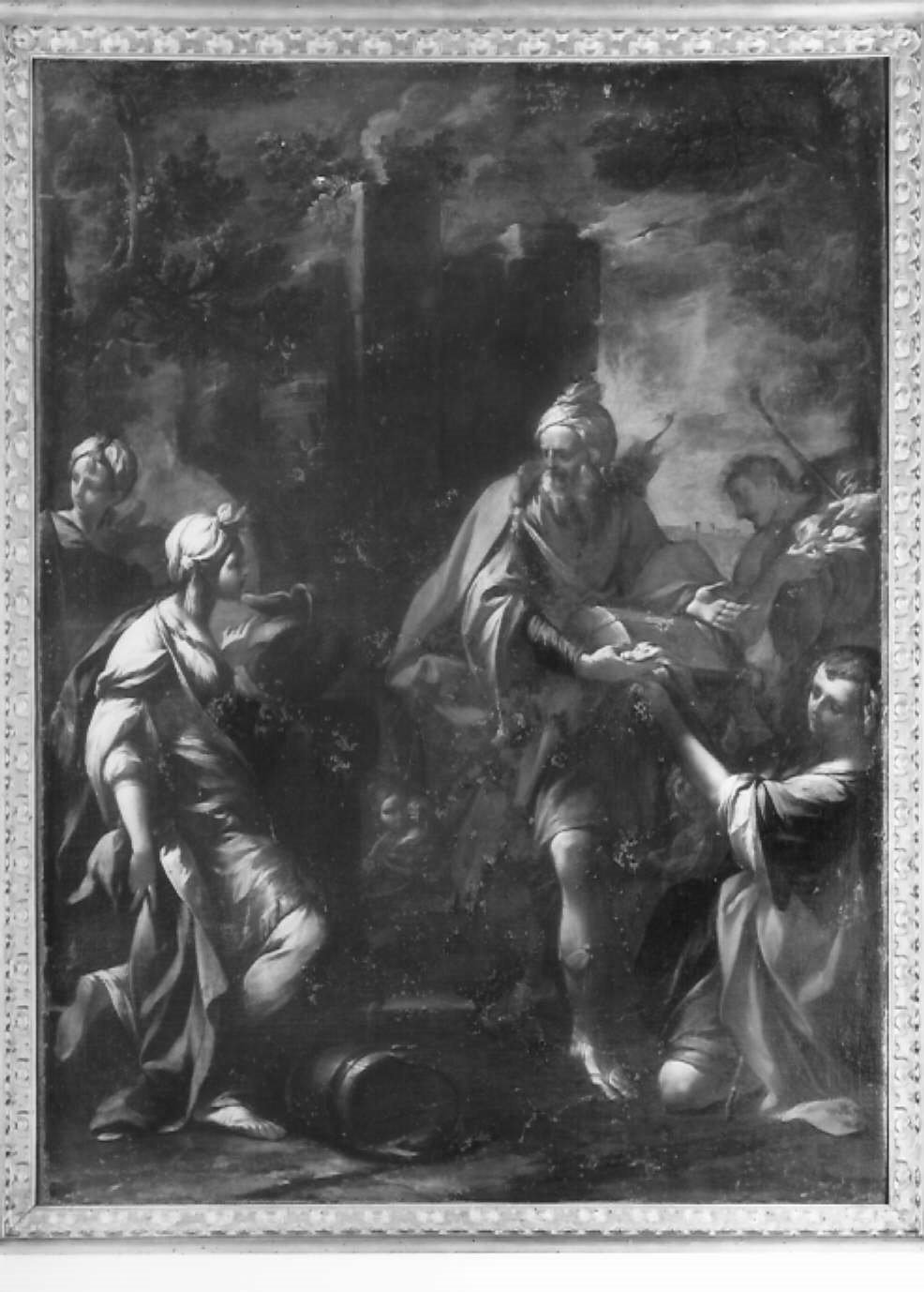 David e Abigail (dipinto) di Graziani Ercole il Giovane (sec. XVIII)