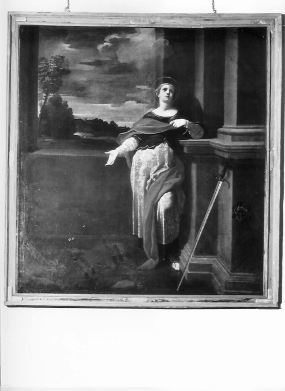 Santa Caterina d'Alessandria (dipinto) di Bononi Carlo (primo quarto sec. XVII)