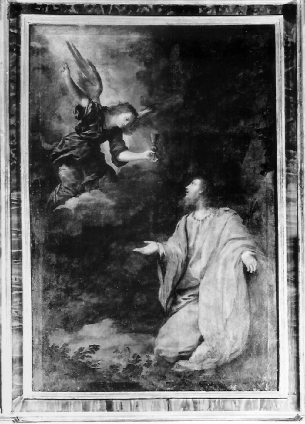 Gesù nell'orto degli ulivi (dipinto) di Scarsella Ippolito detto Scarsellino (inizio sec. XVII)
