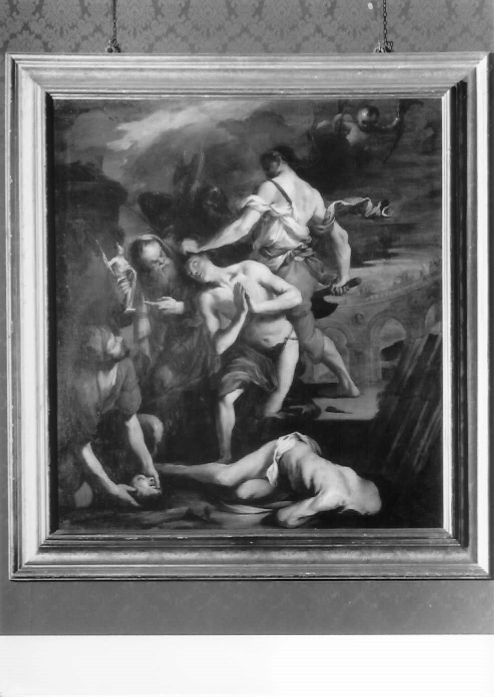 Martirio dei Santi Crispino e Crispiniano (dipinto) di Parolini Giacomo (sec. XVII)