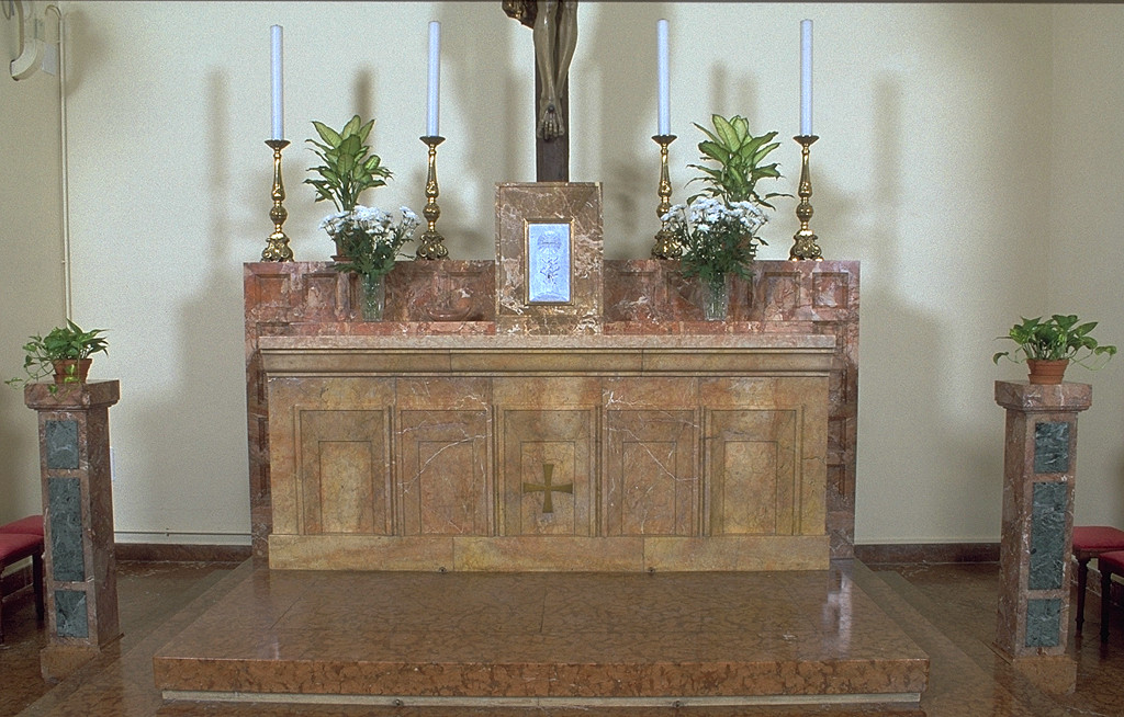 altare maggiore - ambito ferrarese (sec. XX)