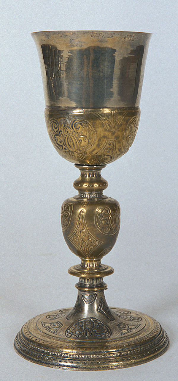 calice - ambito emiliano (primo quarto sec. XVII)