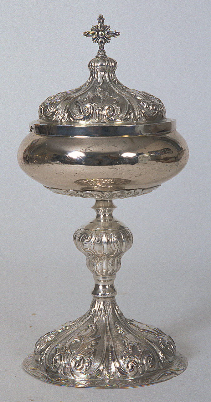 pisside - ambito emiliano (terzo quarto sec. XVIII)