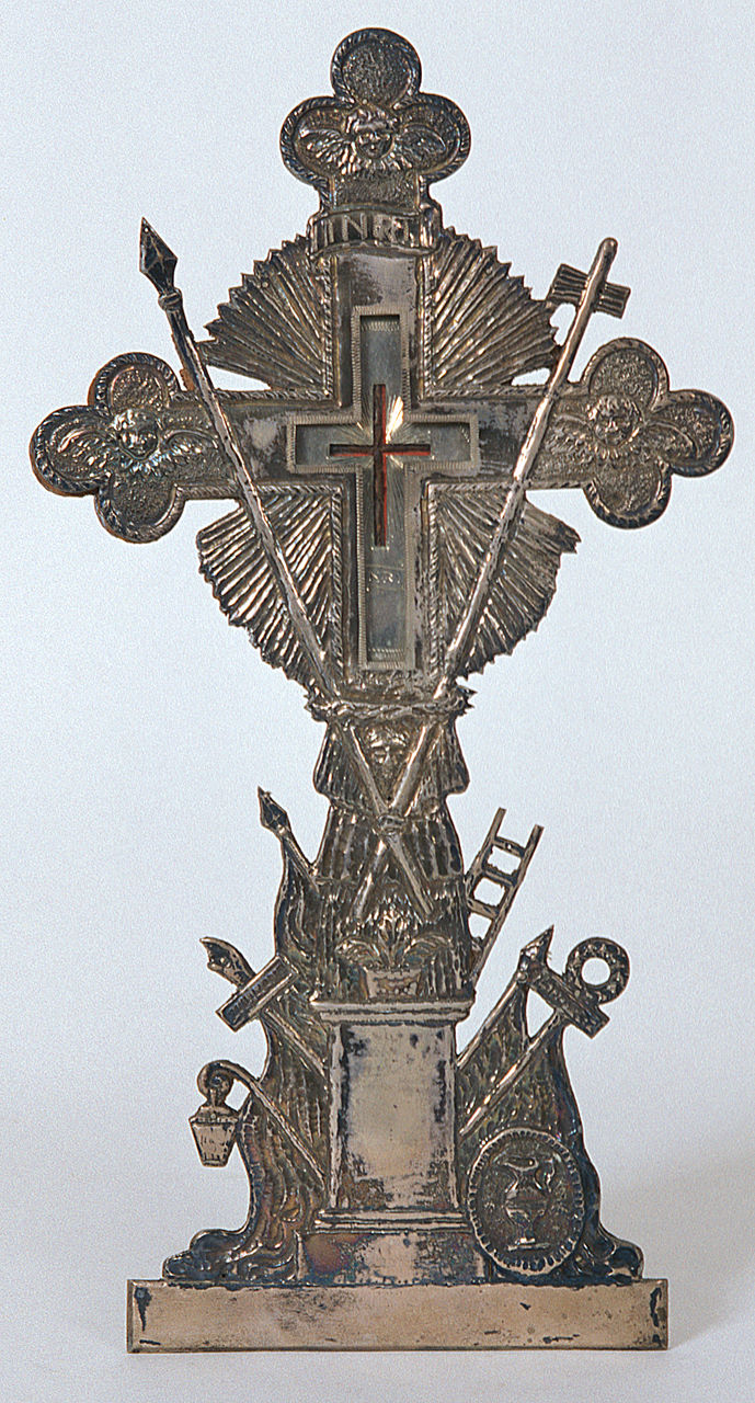 stauroteca - ambito emiliano (seconda metà sec. XIX)