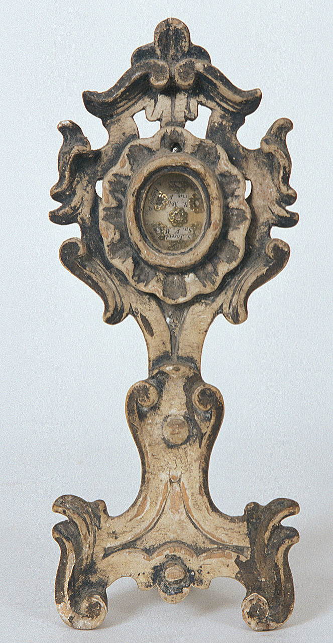 reliquiario - a ostensorio - ambito emiliano (seconda metà sec. XVIII)