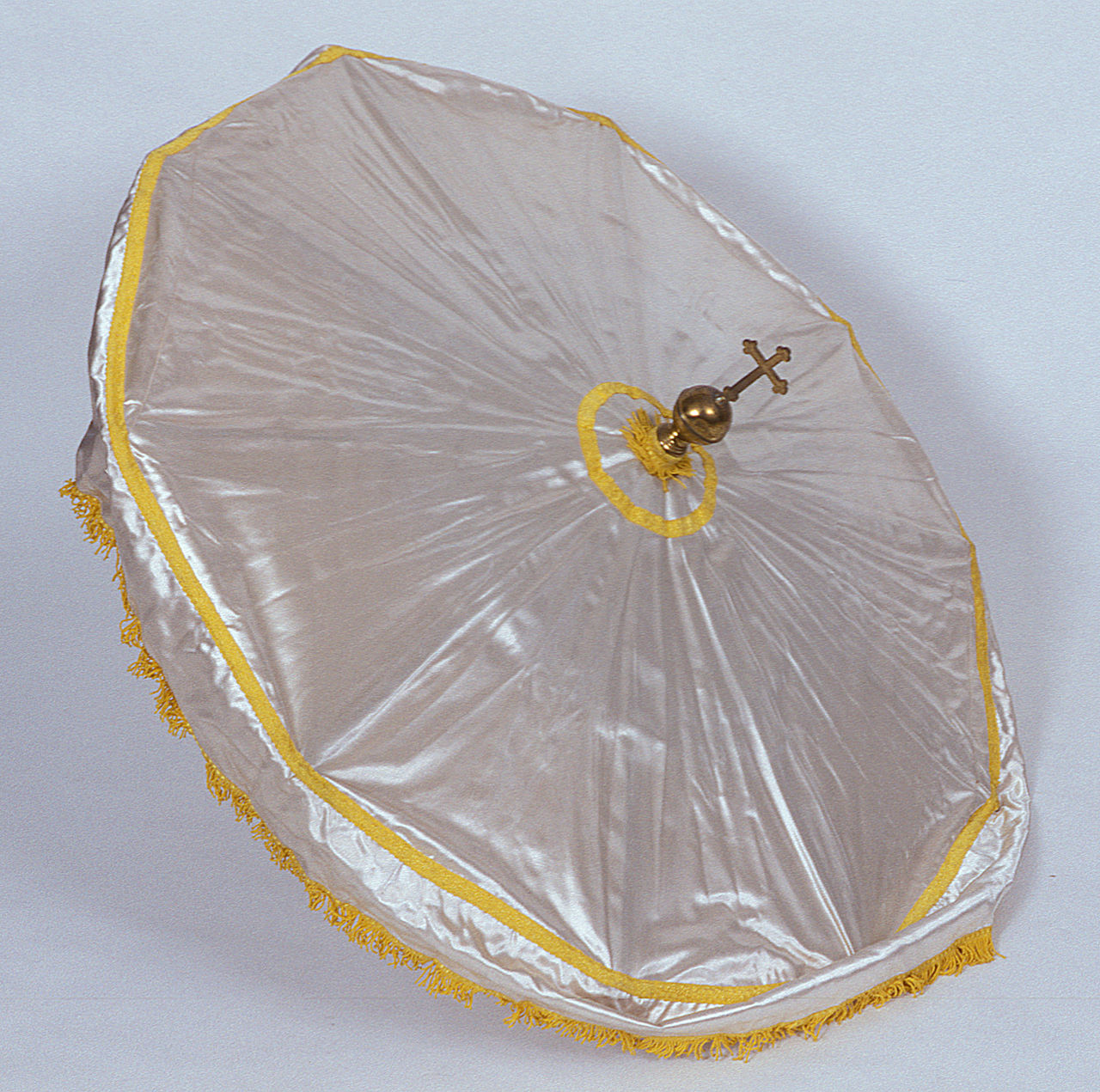 ombrellino processionale - produzione italiana (primo quarto sec. XX)