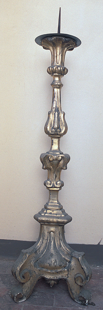 candeliere - ambito ferrarese (seconda metà sec. XVIII)