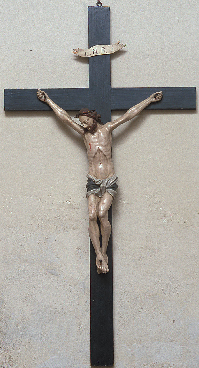 crocifisso - ambito emiliano (sec. XIX)