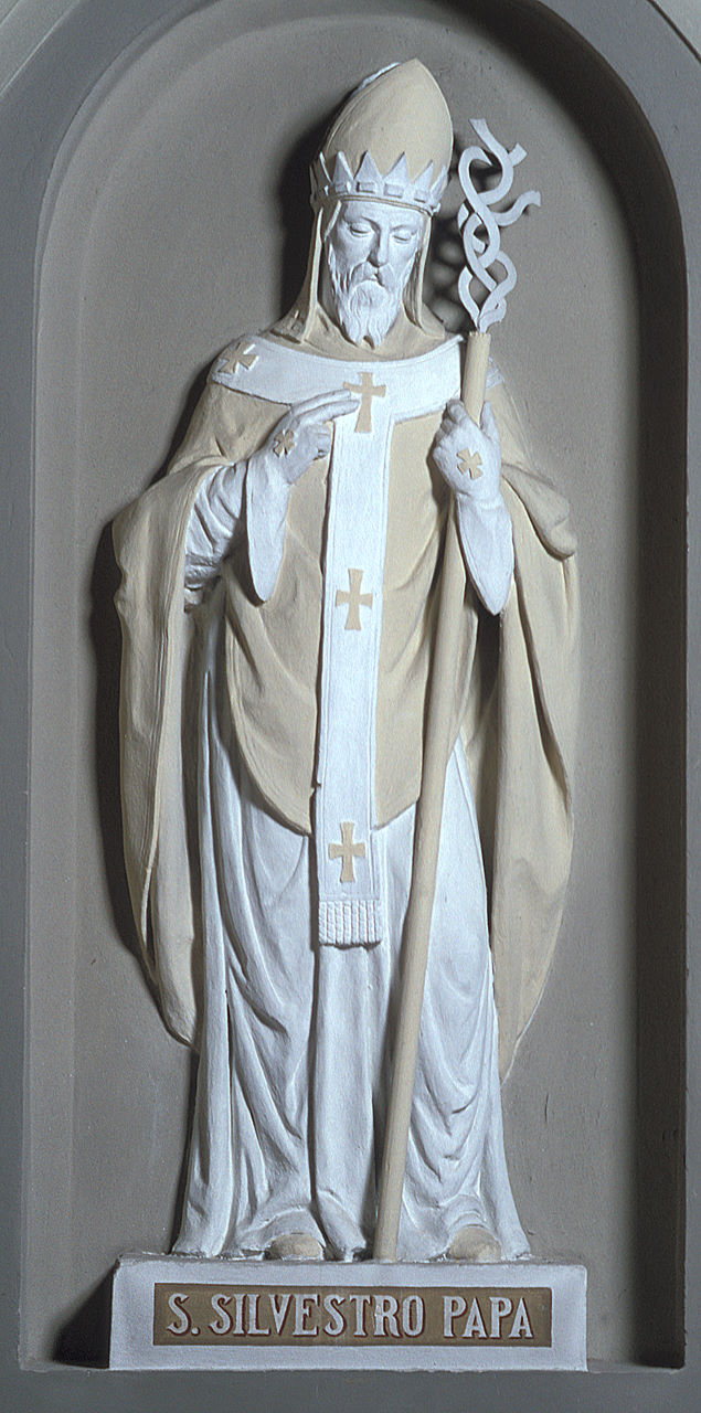 San Silvestro (rilievo) - ambito ferrarese (secondo quarto sec. XX)