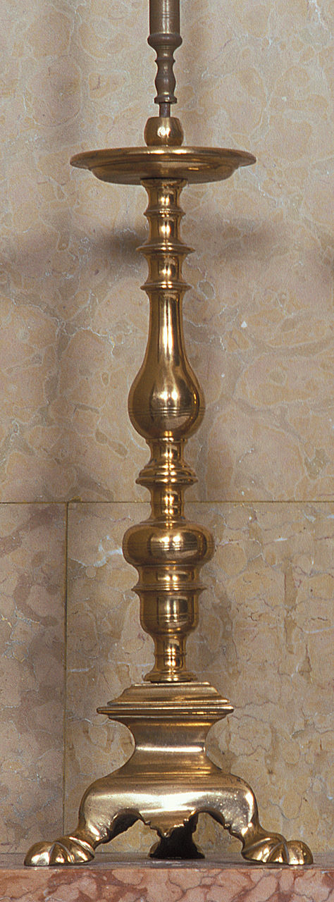 candeliere, serie - ambito emiliano (seconda metà sec. XVII)