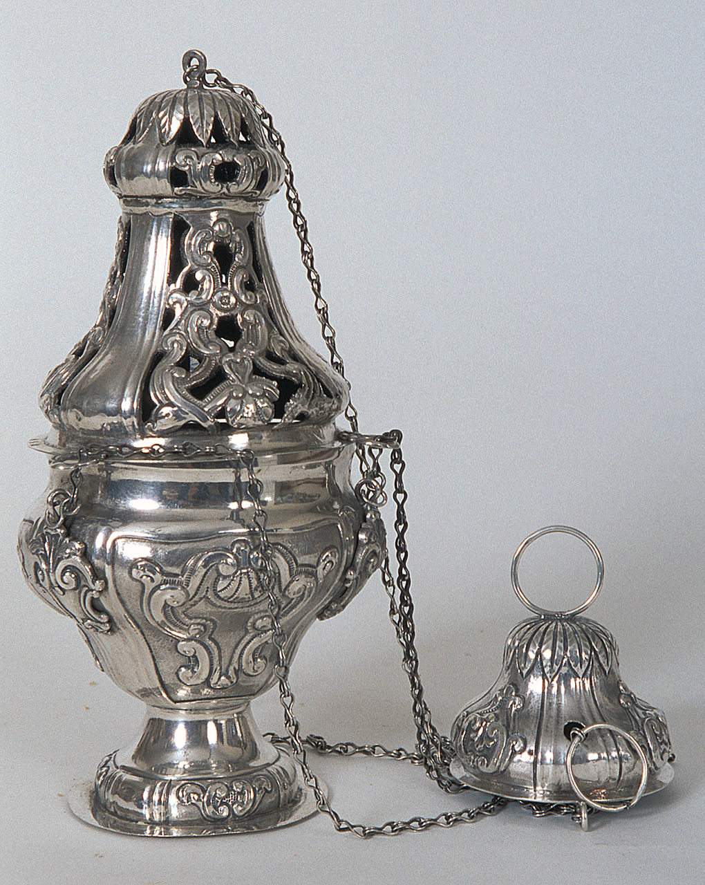 turibolo, elemento d'insieme - ambito italiano (metà sec. XVIII)