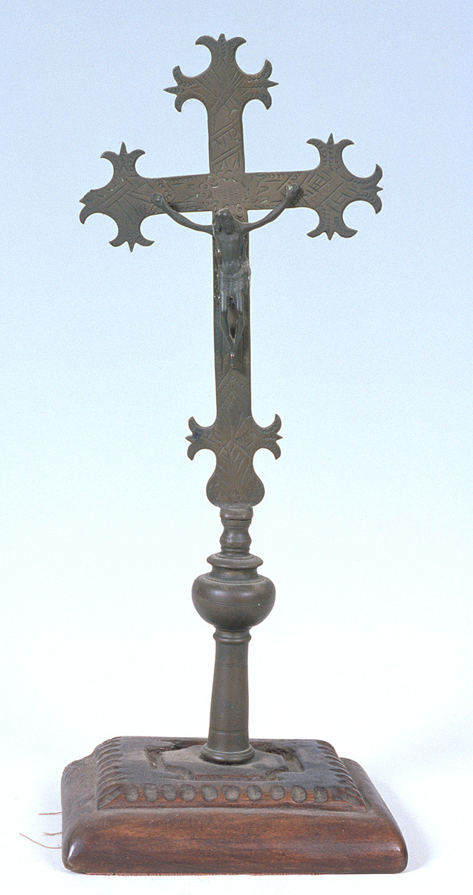 croce processionale - manifattura emiliano-romagnola (sec. XVII)