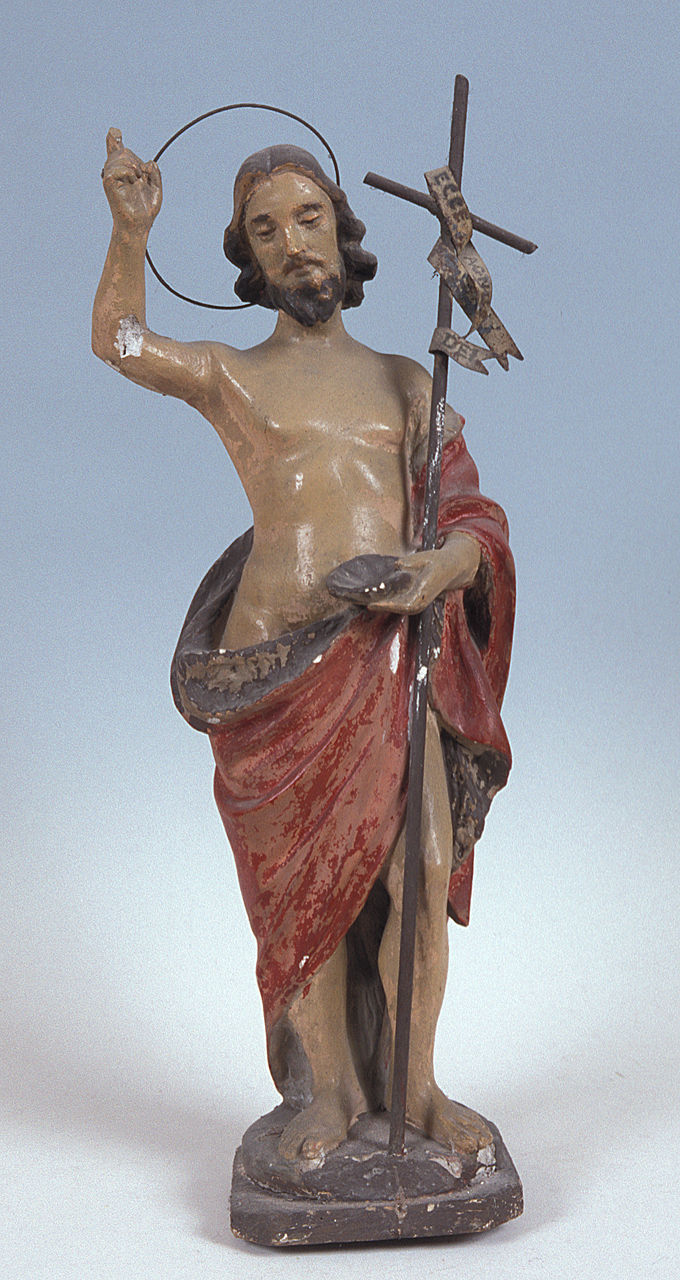 San Giovanni Battista (statua) - ambito ferrarese (primo quarto sec. XX)
