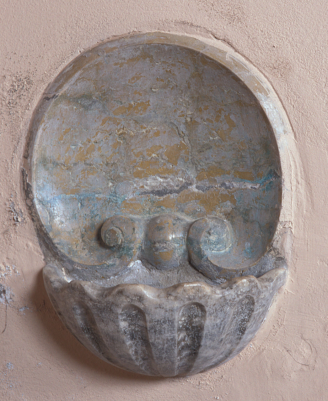 acquasantiera - ambito ferrarese (sec. XVIII)