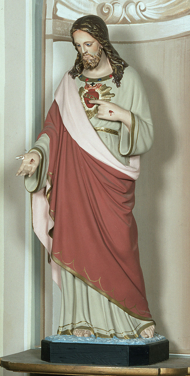 Sacro Cuore di Gesù (statua) - produzione italiana (sec. XX)