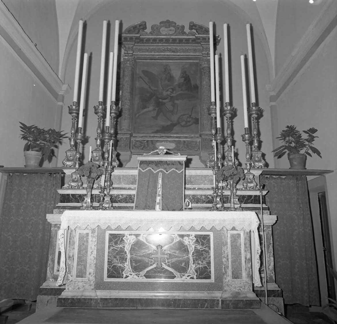 candeliere da chiesa, serie - bottega emiliana (prima metà sec. XVIII)