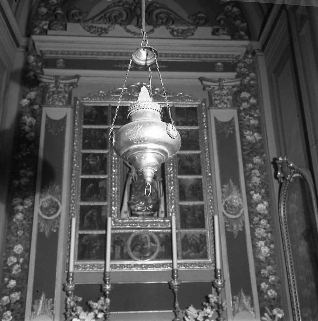 lampada pensile - bottega bolognese (sec. XVII)