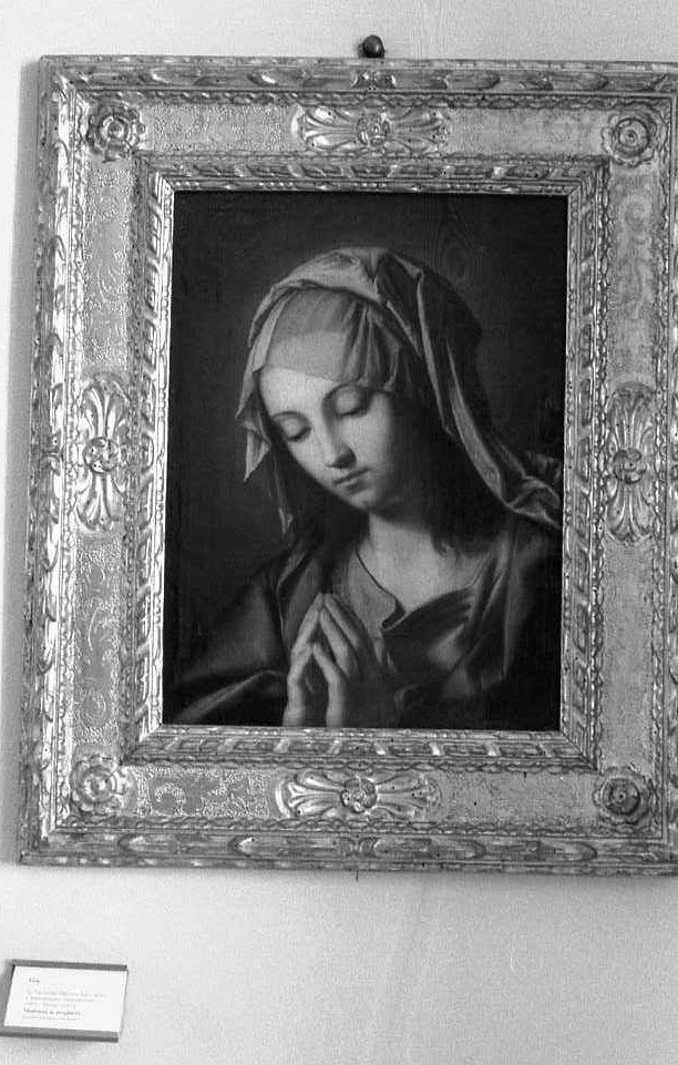 Madonna orante (dipinto) - ambito romagnolo-marchigiano (sec. XIX)