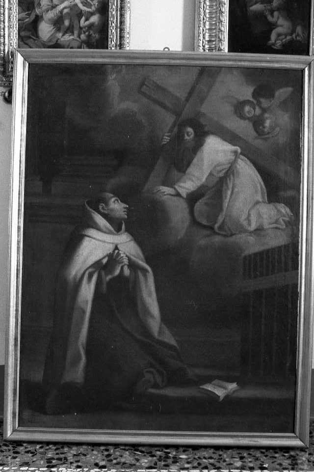 San Giovanni della Croce in preghiera (dipinto) - ambito emiliano (secondo quarto sec. XVII)