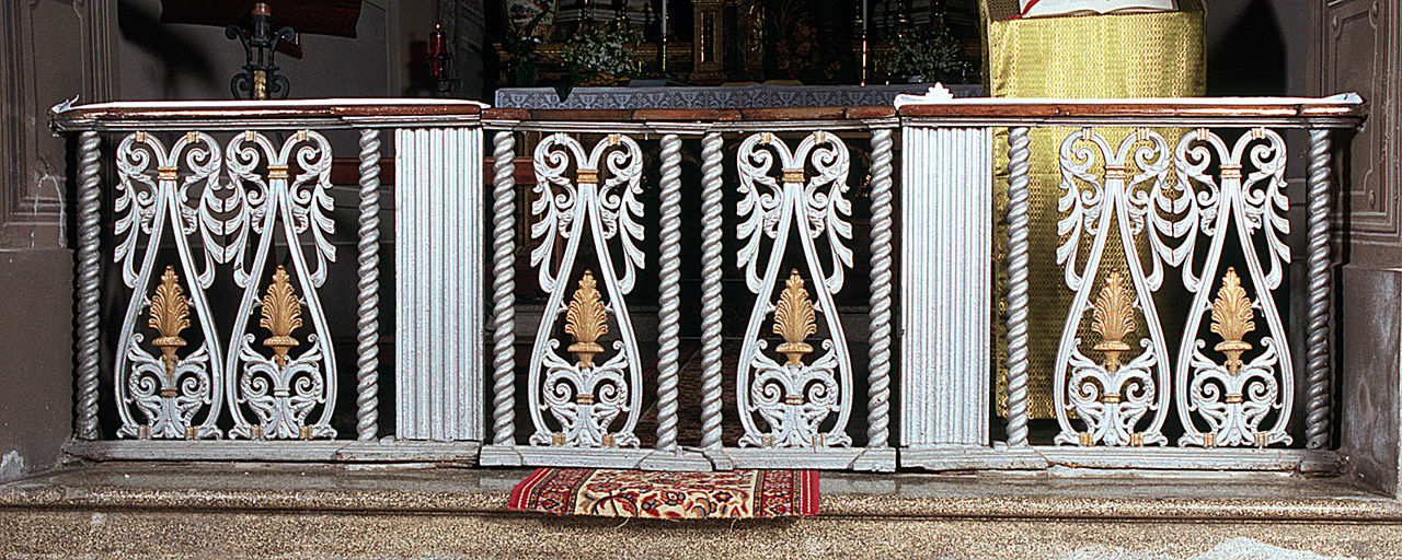 balaustrata - manifattura ferrarese (sec. XIX)