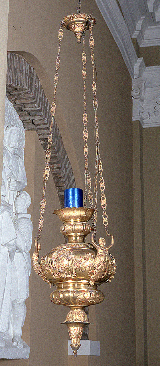 lampada pensile - manifattura italiana (secc. XIX/ XX)