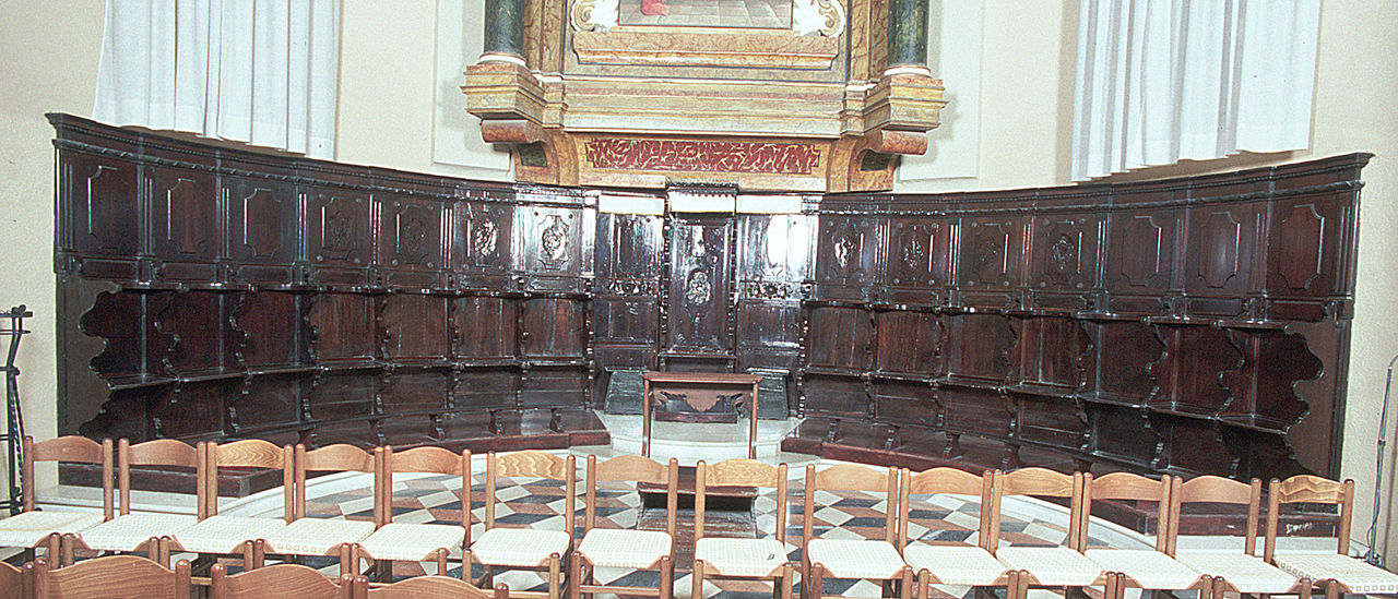 stalli del coro - manifattura ferrarese (sec. XVIII)