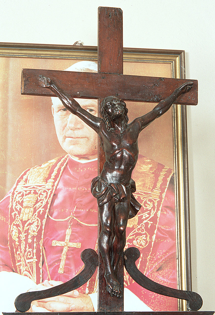 crocifisso - manifattura ferrarese (sec. XVIII)