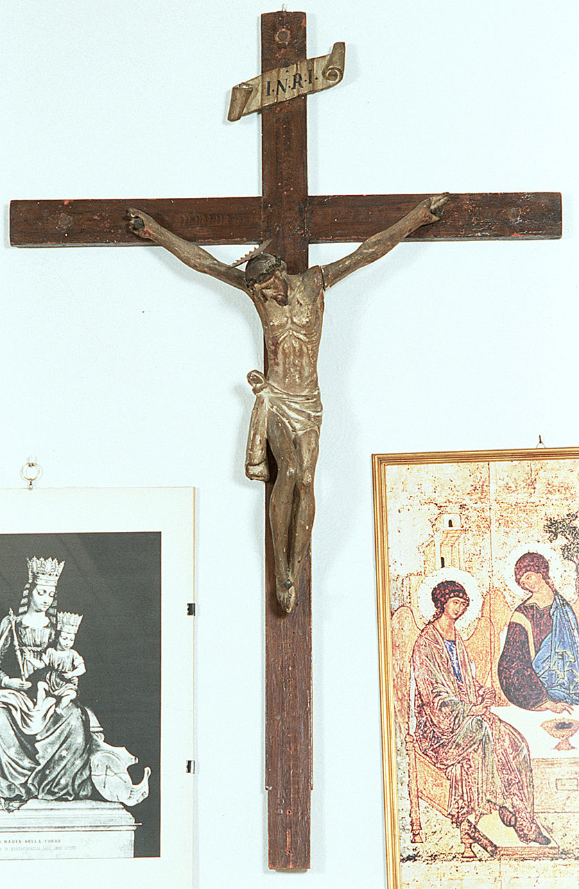 crocifisso - manifattura ferrarese (sec. XIX)