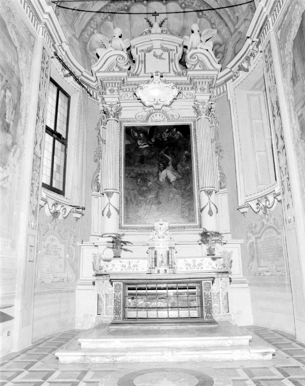 altare di Ragazzini Giuseppe - manifattura ferrarese (sec. XVII, sec. XVIII)