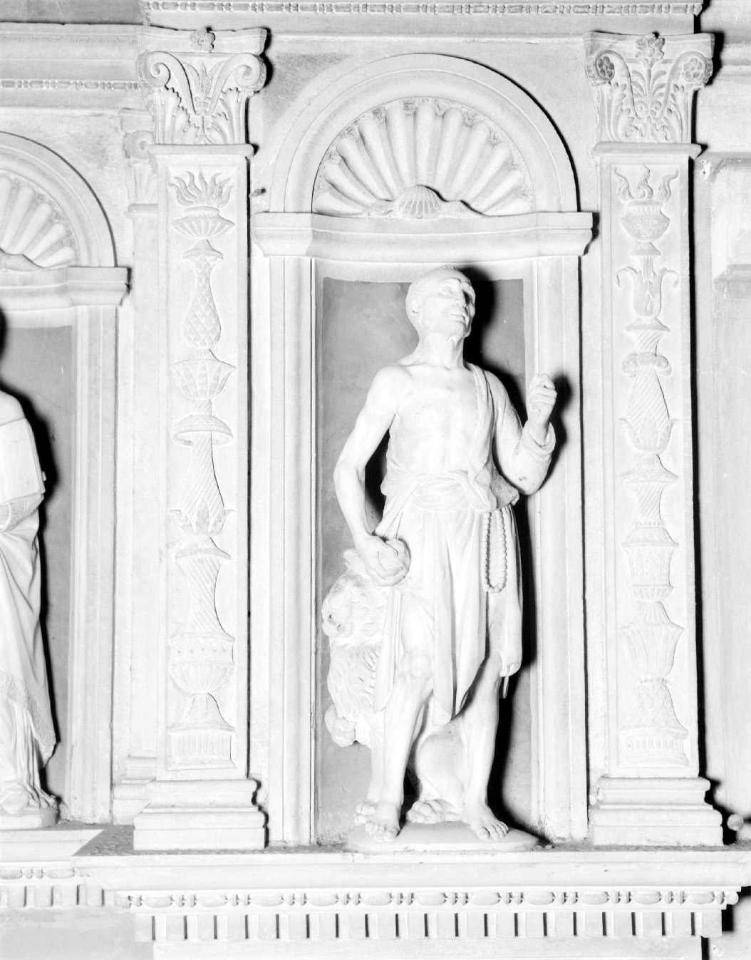 San Girolamo penitente (scultura) di Barocci Ambrogio detto Ambrogio da Milano (sec. XV)