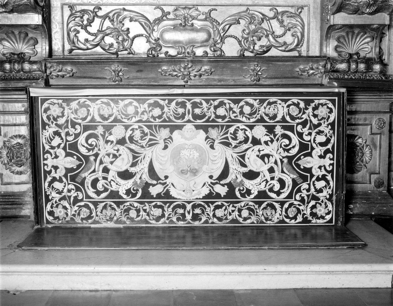 paliotto - manifattura emiliana (seconda metà sec. XVII)