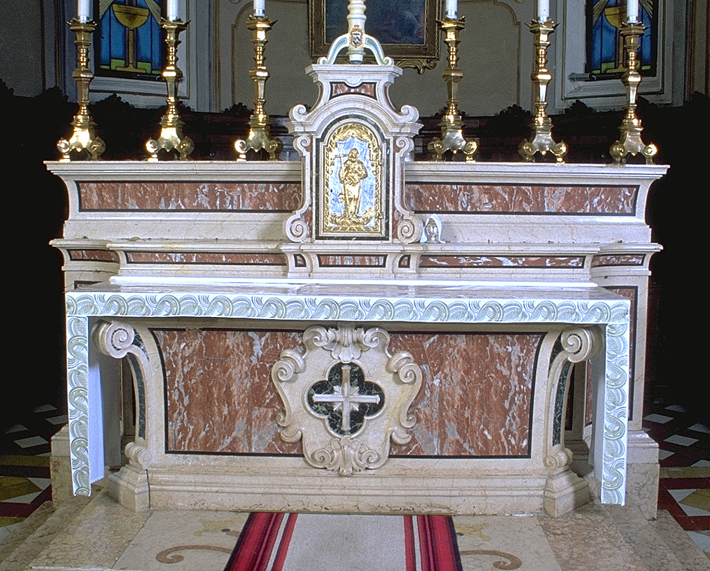 altare maggiore - manifattura ferrarese (sec. XVIII)