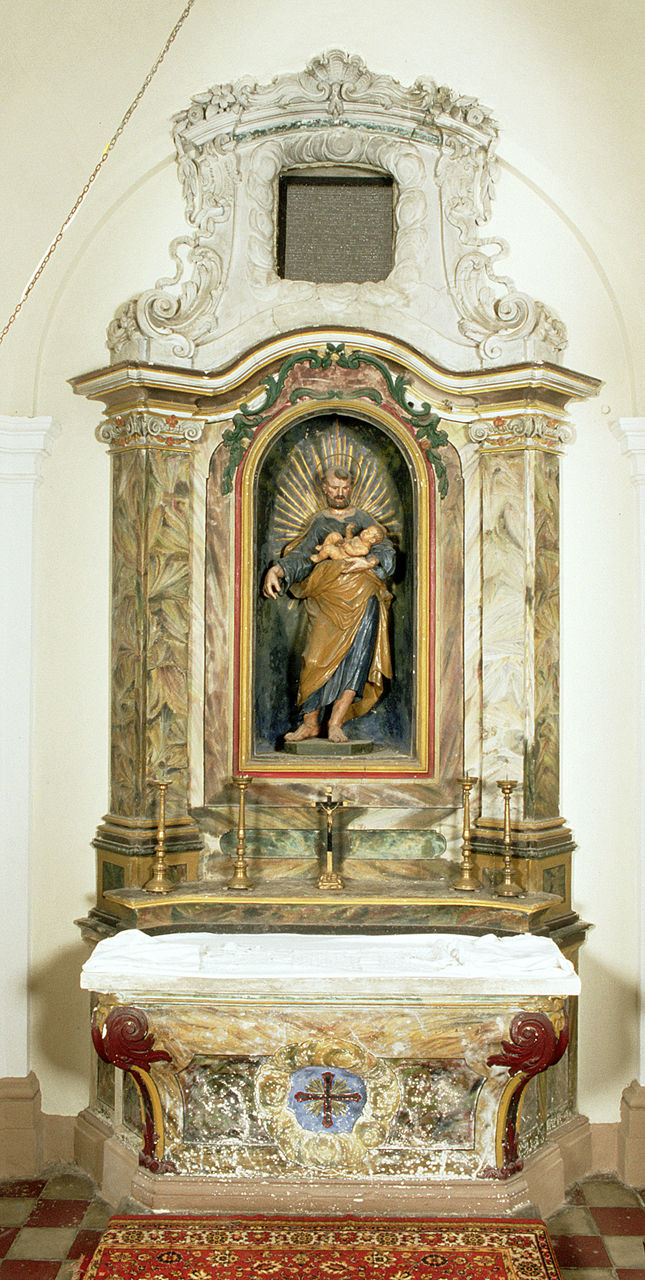 altare - ambito ferrarese (seconda metà sec. XVIII)