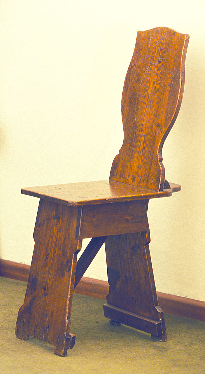 sedia, serie - produzione emiliana (prima metà sec. XX)