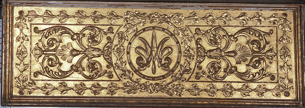 paliotto - bottega ferrarese (seconda metà sec. XIX)