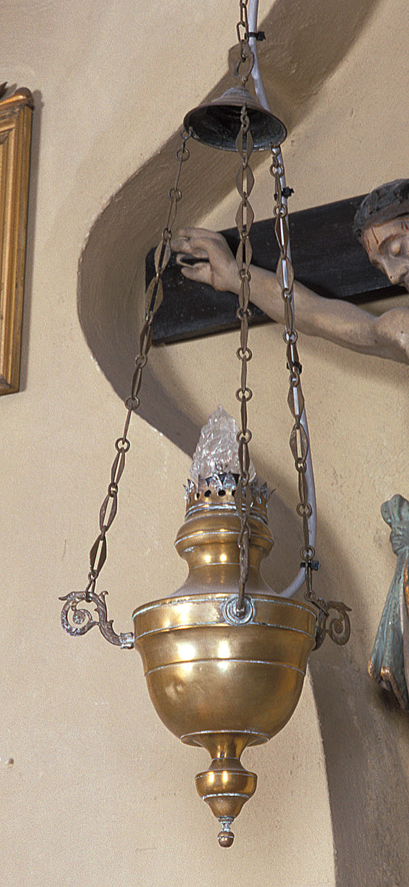 lampada pensile - produzione italiana (primo quarto sec. XX)