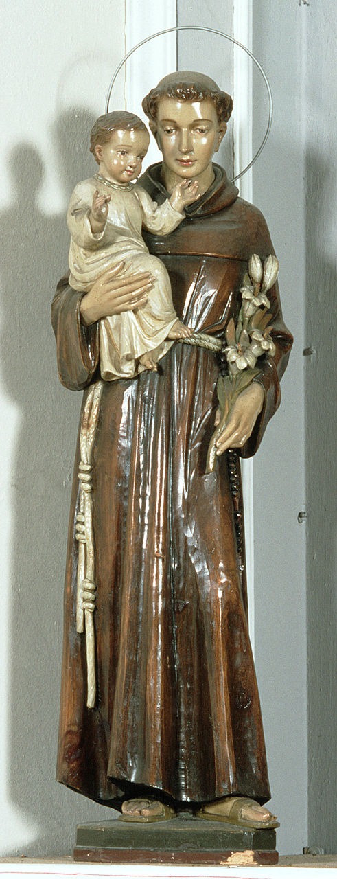 Sant'Antonio da Padova (statua) - ambito italiano (sec. XX)