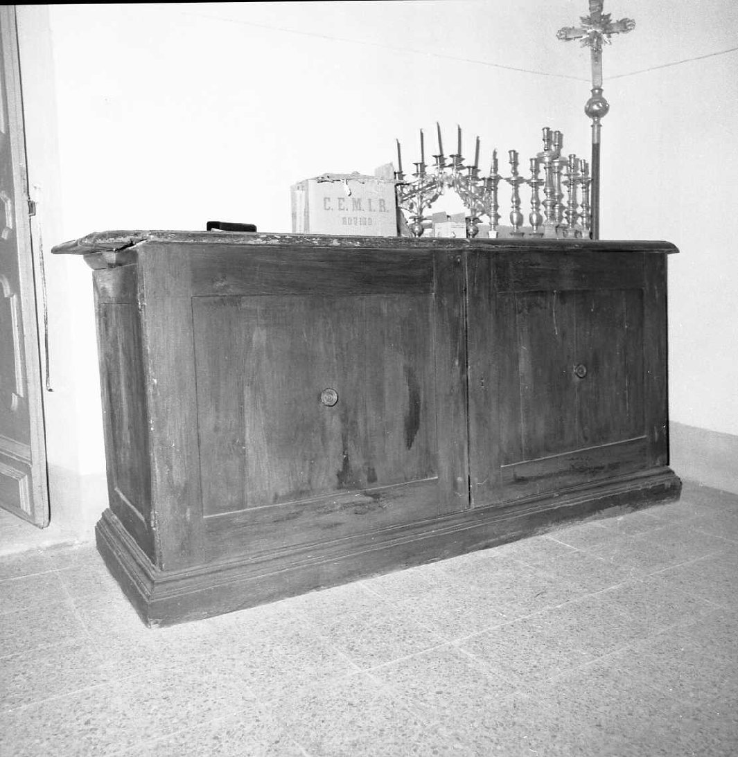 croce processionale - manifattura emiliana (sec. XVIII)