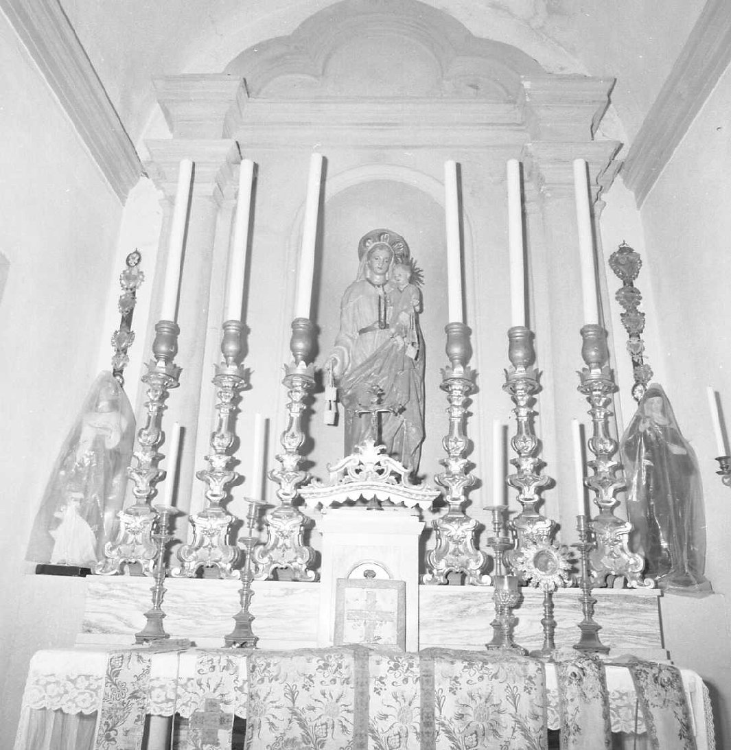 candeliere, insieme - manifattura emiliana (sec. XVII)