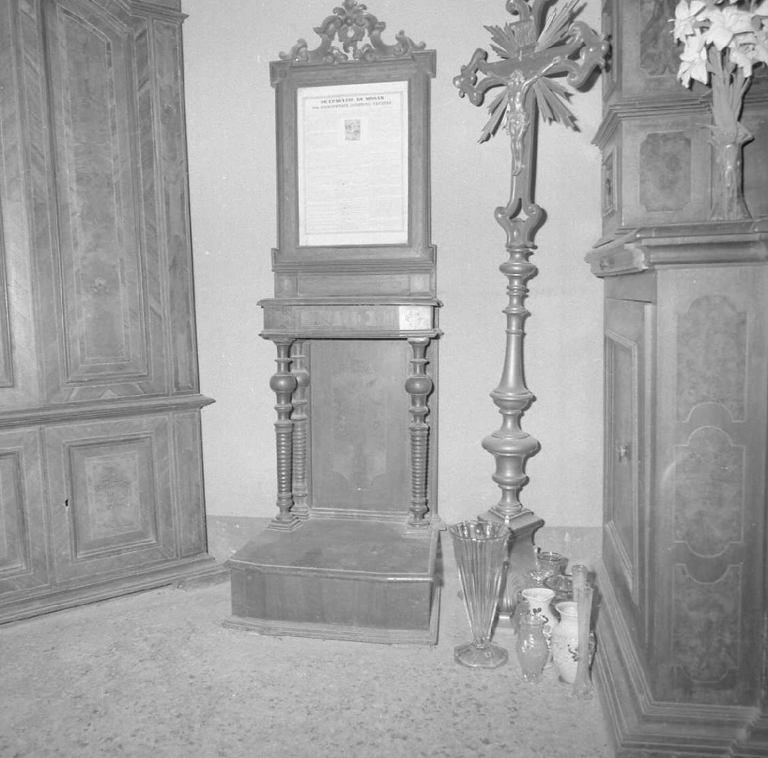 crocifisso - manifattura emiliana (sec. XVIII)