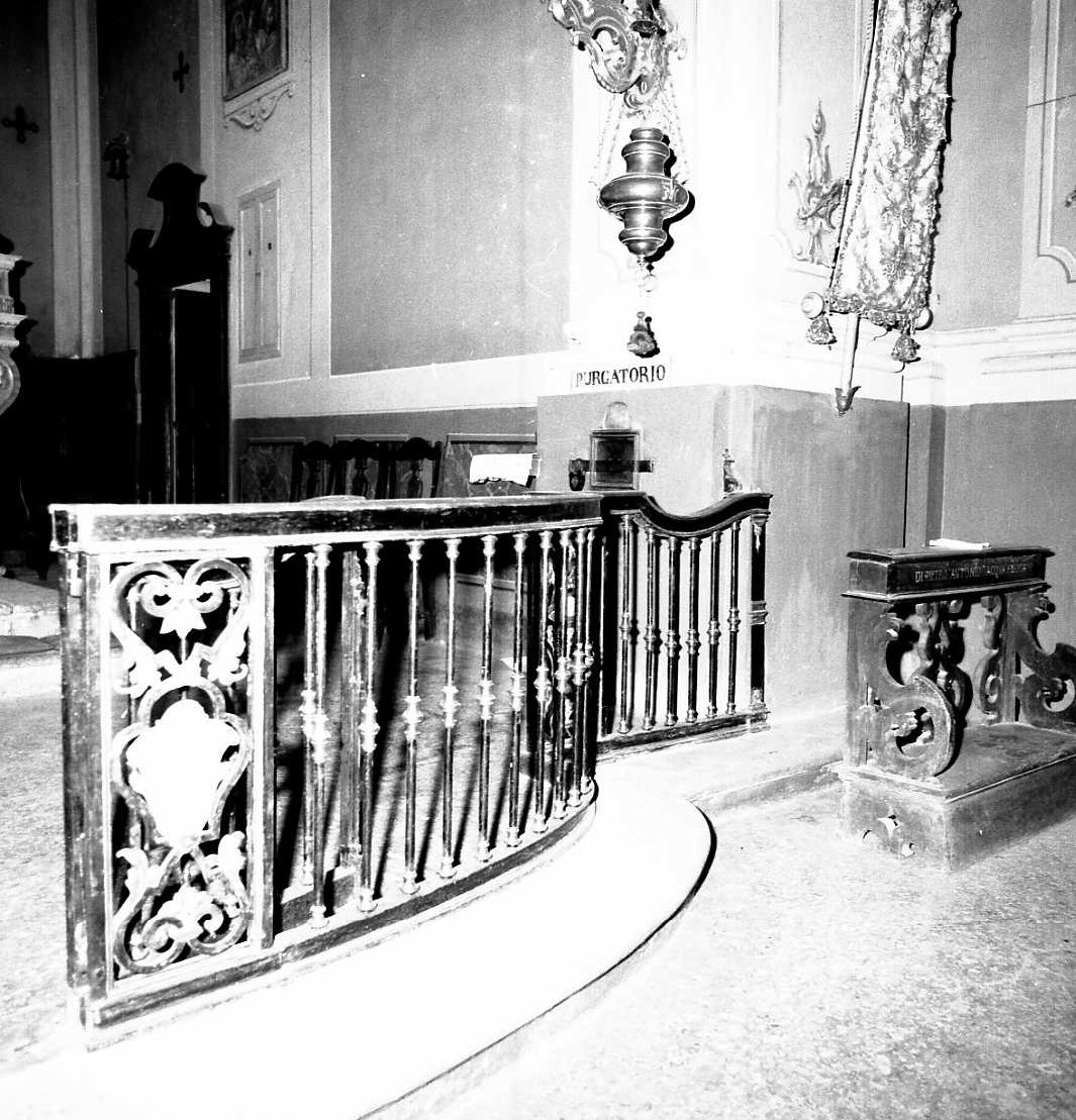 balaustrata - manifattura emiliana (sec. XVIII)