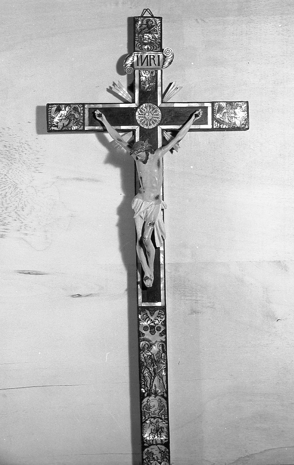 crocifisso - manifattura gerosolimitana (sec. XVIII)