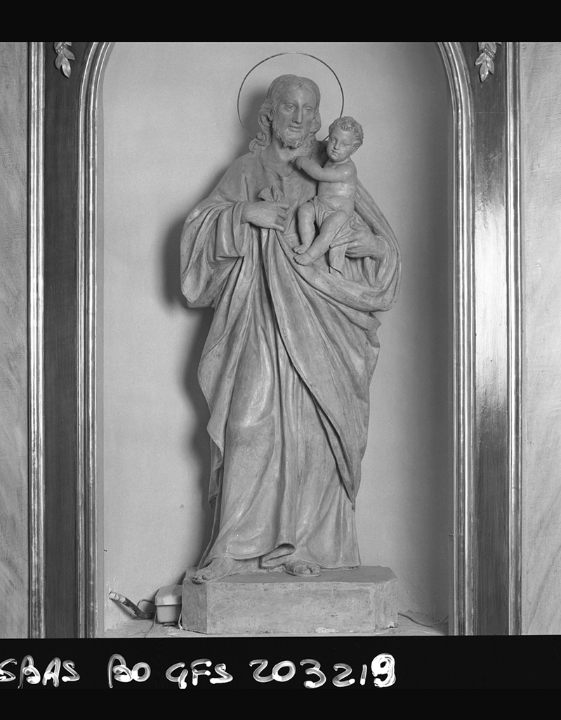 San Giuseppe (statua) di Scandellari Filippo (sec. XVIII)