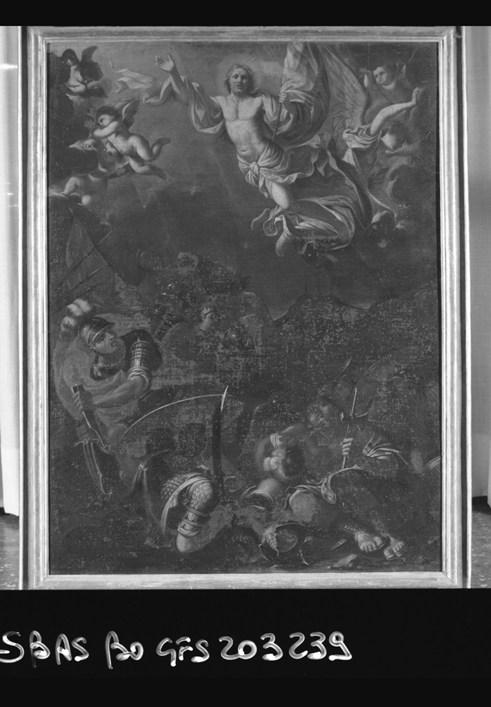 Resurrezione di Cristo (dipinto) - ambito ferrarese (fine sec. XVI)