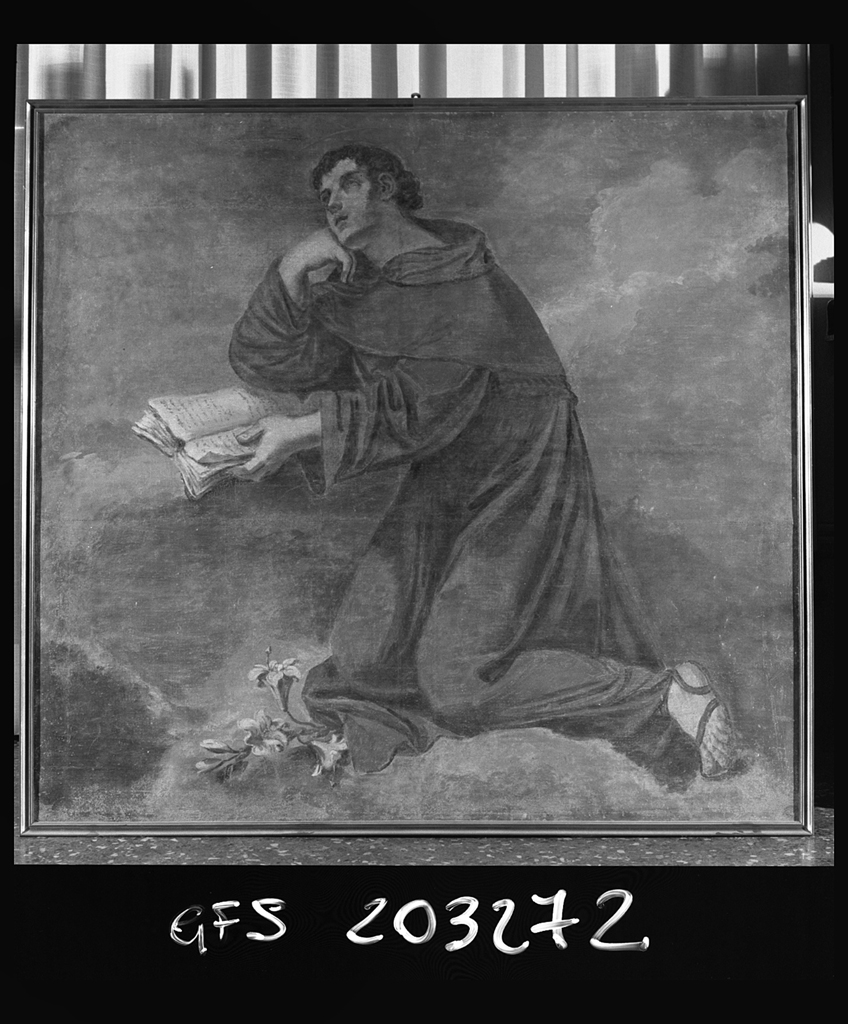 Sant'Antonio da Padova (dipinto) di Pedrini Filippo (sec. XIX)
